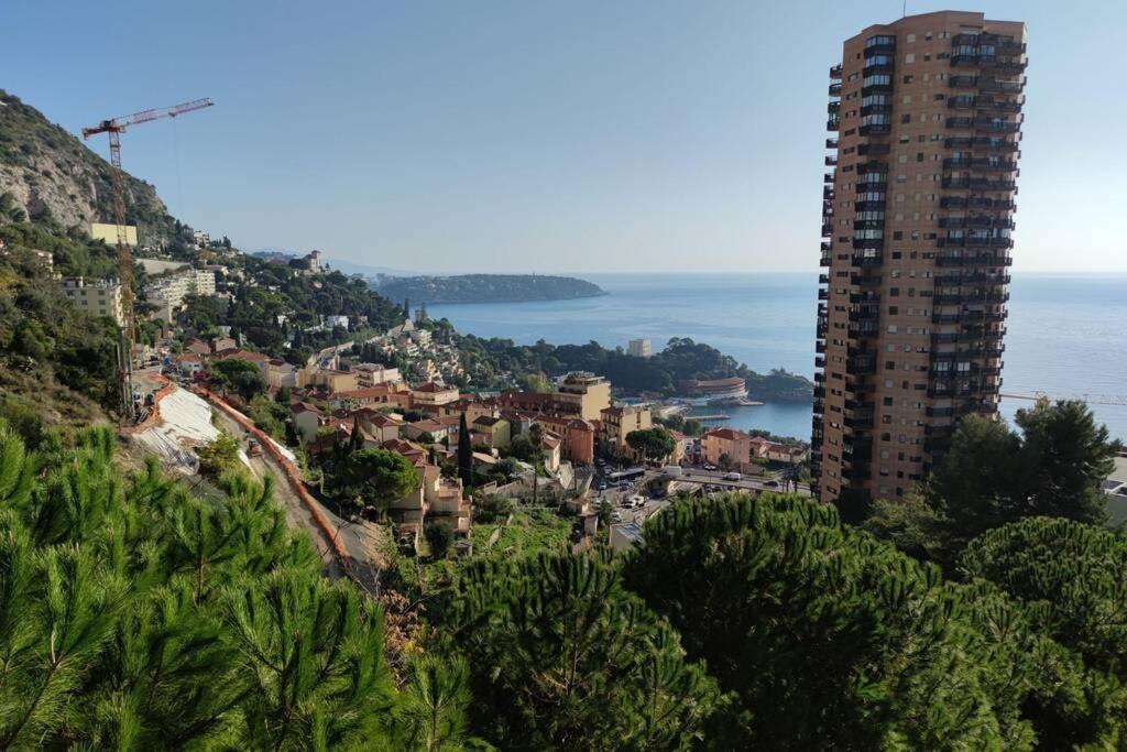 Vue Mer Monaco Lägenhet Beausoleil Exteriör bild
